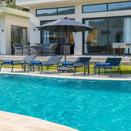 Villa 3 Bedroom Luxury In Saribelen Kalkan